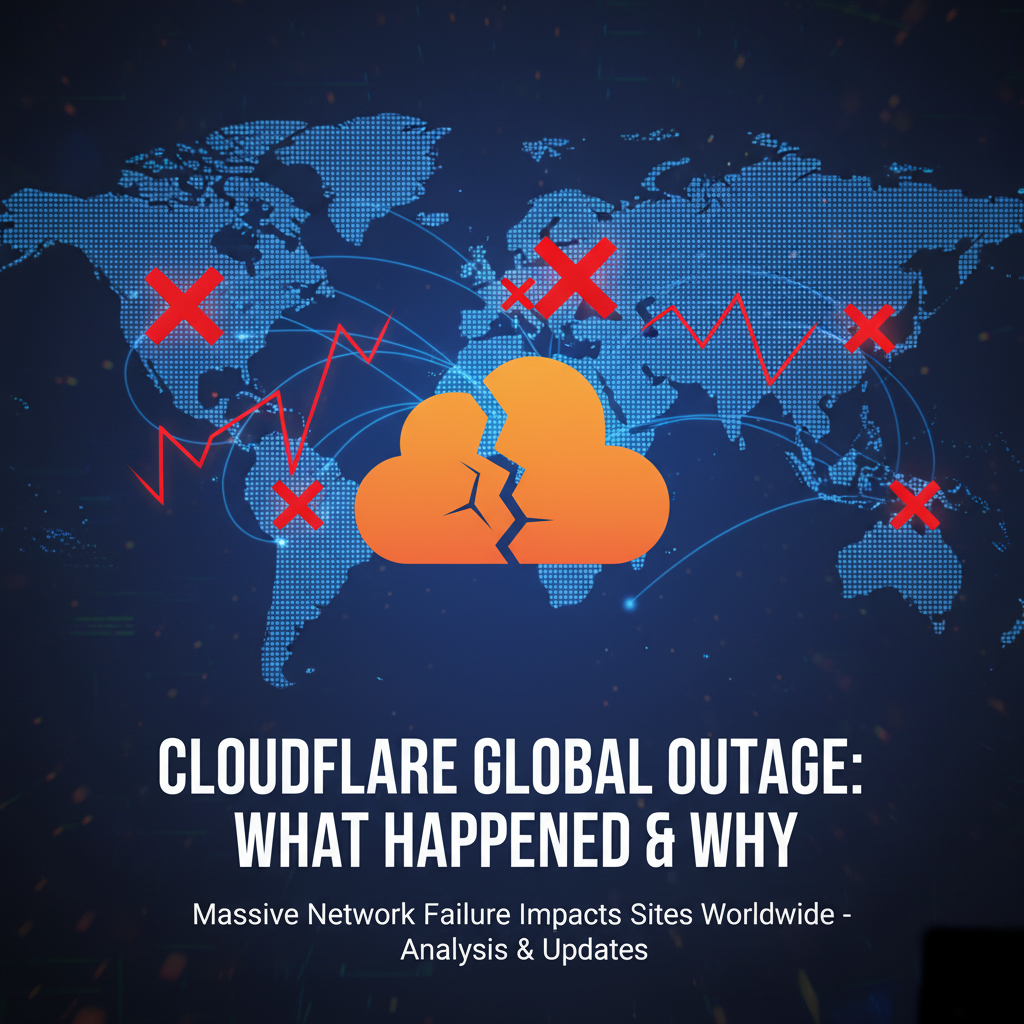 Cloudflare Outage Today: Why Half the Internet Went Down